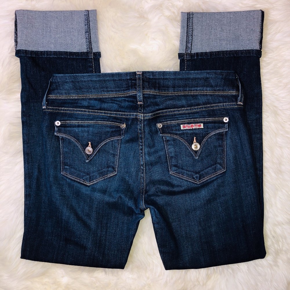 Hudson jeans woman size 27 cuffed
